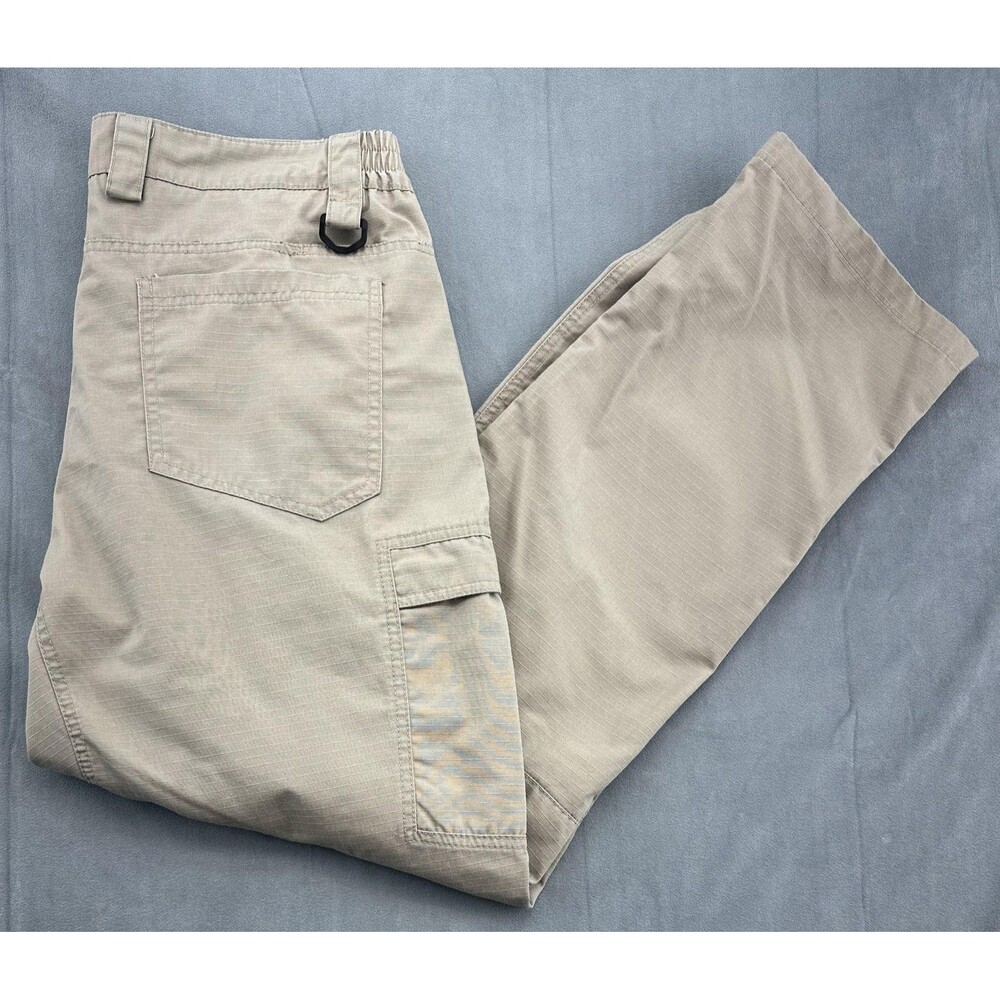 Free Soldier Pants Mens 36x32 Khaki Cargo Ripstop Hiking Tactical Utility